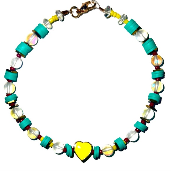 Summer Lovin’ Moonstone Beaded Anklet